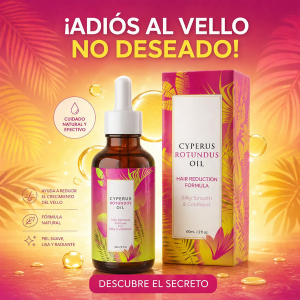 CYPERUS ROTUNDUS OIL – SUAVIDAD NATURAL + ENVÍO GRATIS
